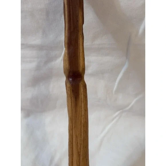 Vintage Hand Carved Totem/Sticks With Faces‎